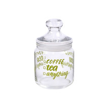 Банка для сыпучих продуктов стекло Coffee Tea 0.75л арт. P-209231