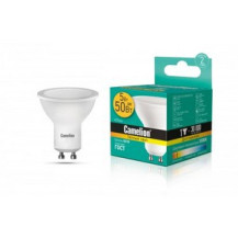 Camelion Лампа светодиодная LED5-GU10/830/GU10 (5Вт 220В) Camelion Лампа светодиодная LED5-GU10/830/GU10 (5Вт 220В)