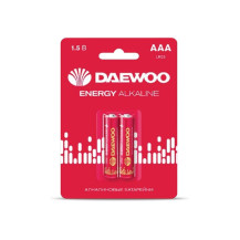 Батарейка AAA LR03 1,5V alkaline BL-2шт DAEWOO ENERGY Батарейка AAA LR03 1,5V alkaline BL-2шт DAEWOO ENERGY