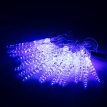 Гирлянда светодиодная "Сосульки" ЭРА ЕGNIG-IC нить 3,8 м., 20 LED синий Гирлянда светодиодная "Сосульки" ЭРА ЕGNIG-IC нить 3,8 м., 20 LED синий