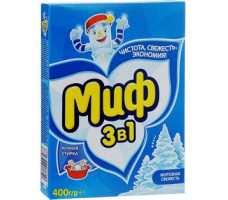 МИФ Руч 3в1 СМС порошк. Морозная свежесть 400г