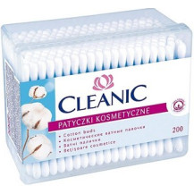 Cleanic палочки гигиенические пл (прямоугольная) 200шт