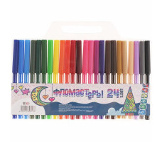 Фломастеры, 24 цвета арт. Ю33012