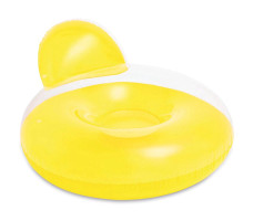 Надувное кресло Pillow-Back Lounge, 137x122 см, INTEX (2 цвета. От 14 лет)
