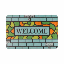 Коврик придверный 38*58 см, "WELCOME", витраж, PERFECTO LINEA Коврик придверный 38*58 см, "WELCOME", витраж, PERFECTO LINEA