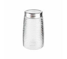 Банка для сыпучих продуктов стеклянная PERFECTO LINEA "Ажур" 1600 мл.