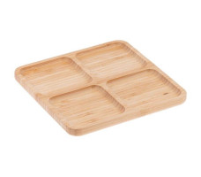 Менажница бамбуковая, 22х22 см, BAMBOO, PERFECTO LINEA