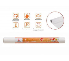Бумага для выпечки PERFECTO LINEA 5 м+1 ширина 39 см пергаментная/силиконизиров. арт. 45-105391