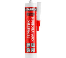 Герметик каучуковый для кровли STARFIX черный 0,3 л. арт. SM-73025-1