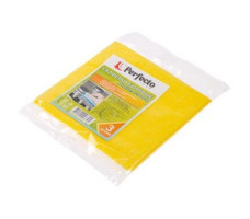 Салфетки бытовые, 3 шт., 30х34 см, вискоза, PERFECTO LINEA