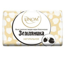 Мыло туалетное Классическое "Земляника", 100 г (LINOM)