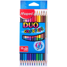 Карандаши цветные двусторонние Maped "Color Peps" Карандаши цветные двусторонние Maped "Color Peps"