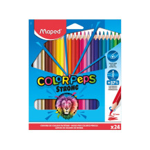 Карандаши цветные пластиковые Maped "Color'Pepes Strong"