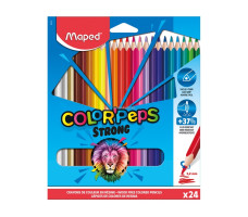 Карандаши цветные пластиковые Maped "Color'Pepes Strong"