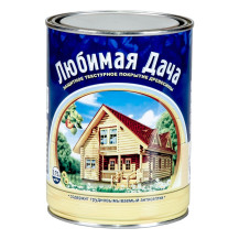 Состав "Любимая дача" текстурное покрытие для дерева (0,75л) - орегон Состав "Любимая дача" текстурное покрытие для дерева (0,75л) - орегон