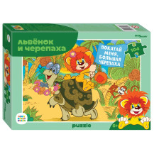 Мозаика puzzle 104 "Львёнок и Черепаха new" С/м Мозаика puzzle 104 "Львёнок и Черепаха new" С/м