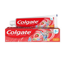 Colgate паста зубная детская Доктор Заяц с клубникой 50мл