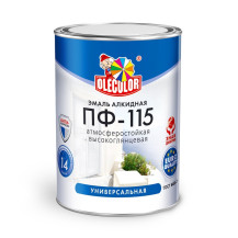 Эмаль ПФ-115 OLECOLOR синяя (800 г) Эмаль ПФ-115 OLECOLOR синяя (800 г)