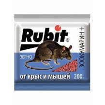 Зоокумарин+ Зерно, 200гр. Rubit Зоокумарин+ Зерно, 200гр. Rubit