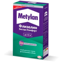 Клей обойный флизелиновый МЕТИЛАН Экстра Комфорт 90 г Клей обойный флизелиновый МЕТИЛАН Экстра Комфорт 90 г