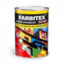 Эмаль FARBITEX ПФ-115 алкидная Шоколадная 800г