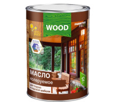 Масло колеруемое для террас и садовой мебели FARBITEX ПРОФИ WOOD палисандр, 450 мл.