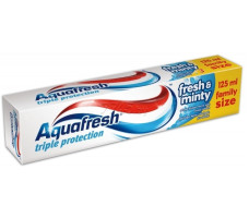 Aquafresh паста зубная 125 мл (Fresh and Minty) Освежающе-Мятная