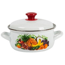 Кастрюля сферическая с металлической крышкой Весна 2 л. арт. 61904-102/6 Кастрюля сферическая с металлической крышкой Весна 2 л. арт. 61904-102/6