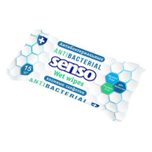 Салфетки влажные Senso antibacterial 15 шт. Салфетки влажные Senso antibacterial 15 шт.