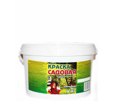 Краска  садовая -4кг ведро