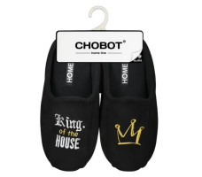 Туфли мужские домашние Chobot Home Line черные р-р. 44-45 арт. 04Т-110