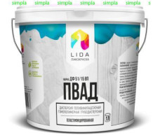 Дисперсия ПВАД ДФ51/15 ВП Черный 1кг Лакокраска ОАО