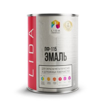 Эмаль Пф-115 Защитная Lida, 1,0 кг. Эмаль Пф-115 Защитная Lida, 1,0 кг.