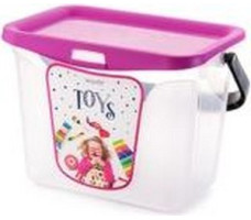 Емкость для игрушек Toys 6,0л (фуксия) АС 36058000