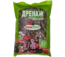 Дренаж керамзитовый BonaAGRO 10-16мм/4-10мм 2л