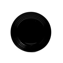 Тарелка мелкая стеклокерам. Harena Black 25см арт. L7611 Тарелка мелкая стеклокерам. Harena Black 25см арт. L7611
