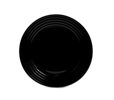 Тарелка мелкая стеклокерам. Harena Black 25см арт. L7611
