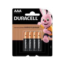 DURACELL Basic AAA Батарейки алкалиновые 1.5V LR03 4шт CN DURACELL Basic AAA Батарейки алкалиновые 1.5V LR03 4шт CN