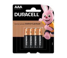 DURACELL Basic AAA Батарейки алкалиновые 1.5V LR03 4шт CN