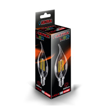 Лампа светодиодная LED F35 F 4W E14 3000K Лампа светодиодная LED F35 F 4W E14 3000K