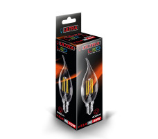 Лампа светодиодная LED F35 F 4W E14 3000K