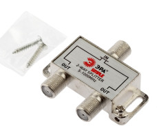 Делитель ТВ ЭРА 2 ответвливателя под разъем Simple DS-F-01 арт. Б0048320
