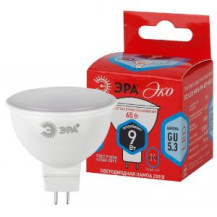 Лампочка светодиодная ЭРА RED LINE LED MR16-9W-840-GU5,3 R н, белый свет Лампочка светодиодная ЭРА RED LINE LED MR16-9W-840-GU5,3 R н, белый свет