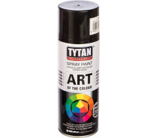 Краска аэрозольная TYTAN PROFESSIONAL RAL 9005 черный глянец 0.4л арт. 02_0312569