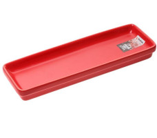 Блюдо керамическое, 24.5х7.5х3 см, серия ASIAN, красное, PERFECTO LINEA