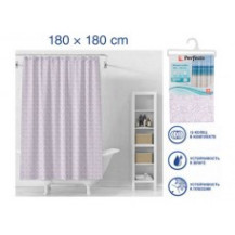 Шторка для ванной Secret розы PERFECTO LINEA 180х180 см арт. 36-118108