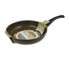 Сковорода алюминиевая PERFECTO LINEA Серия Cook&Fun оливковый 26х8.5см арт.55-260025