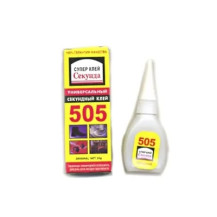 Клей-гель 505 секунда универсальный 6г Клей-гель 505 секунда универсальный 6г