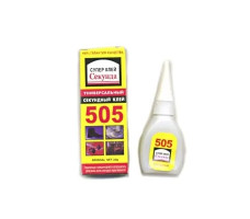 Клей-гель 505 секунда универсальный 6г