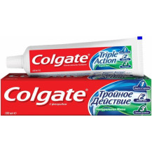 Colgate паста зубная Тройное действие Натуральная мята 100мл